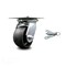 Service Caster 4 Inch Heavy Duty Glass Filled Nylon Caster with Roller Bearing and Swivel Lock SCC-35S420-GFNR-BSL - alternate 1